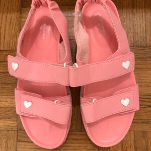 Stoney Clover Lane x Target Pink Two Strap Sport Sandals Size 6, Limited Edition